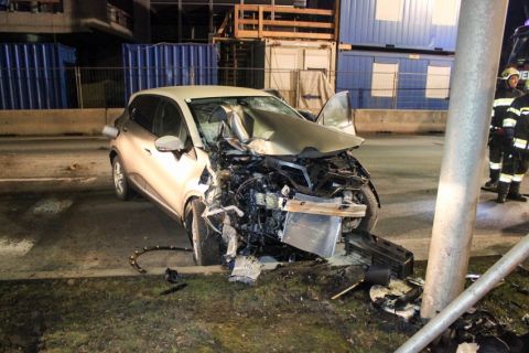 Unfall im Bereich der Huemerkreuzung