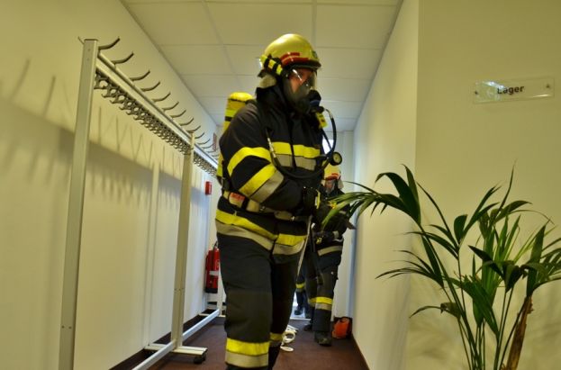 Atemschutzübung in Admont