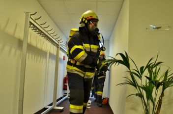 Atemschutzübung in Admont