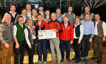 7.200,- Euro für die Bergrettung