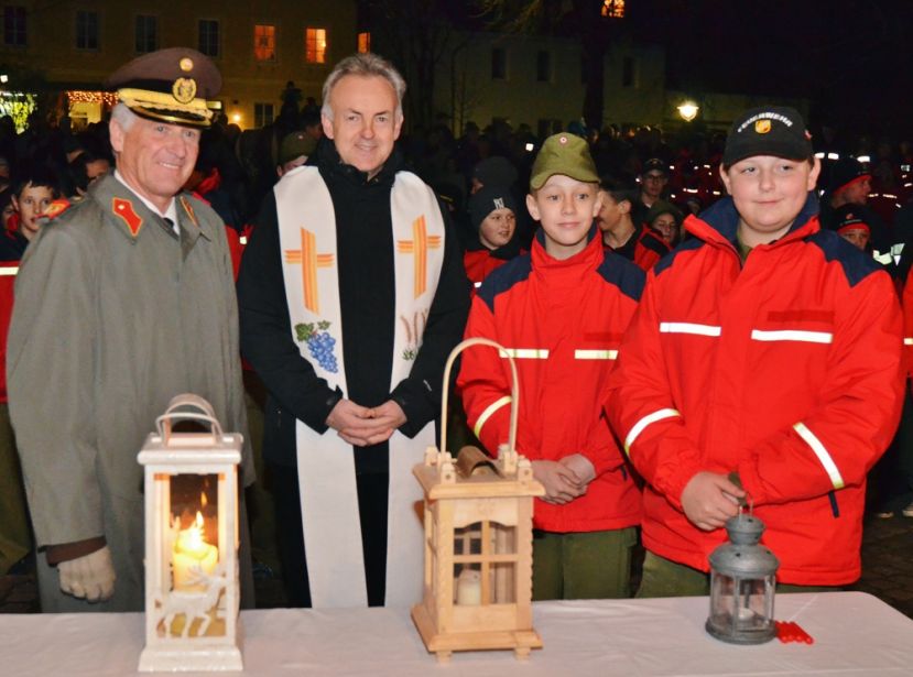 Friedenlichtübergabe in Selzthal