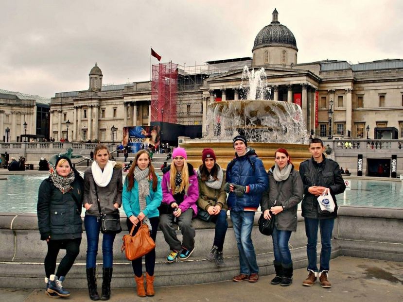 Abschlussreise der 3HAS nach London