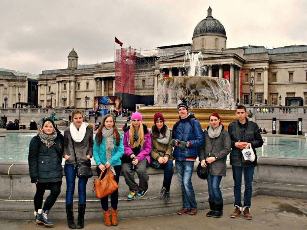 Abschlussreise der 3HAS nach London