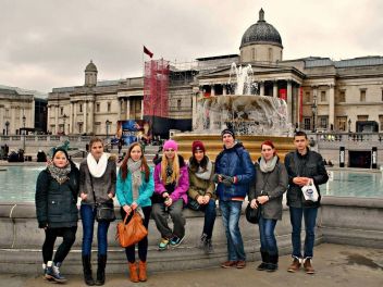 Abschlussreise der 3HAS nach London