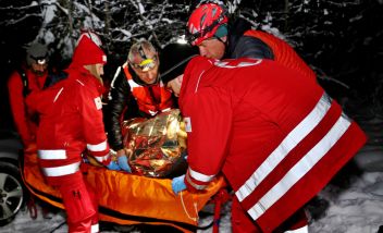 Rodelunfall im Lexgraben