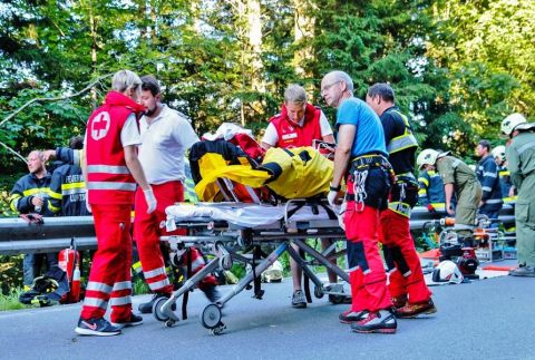 Verkehrsunfall mit schwerer Verletzung