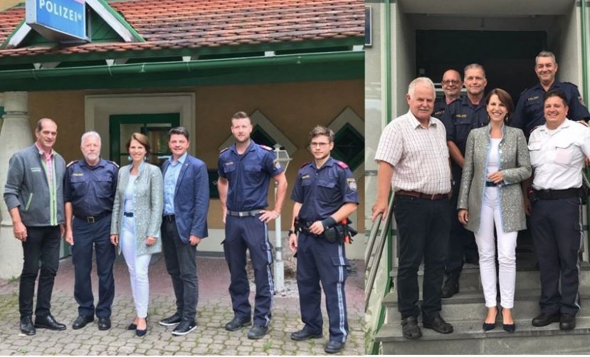Polizeiinspektion Stainach und die Autobahnpolizeiinspektion Trieben