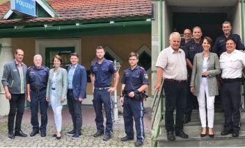 Polizeiinspektion Stainach und die Autobahnpolizeiinspektion Trieben