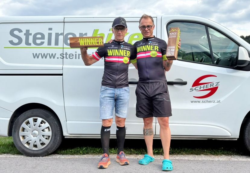 Duo bezwingt das Race Around Austria