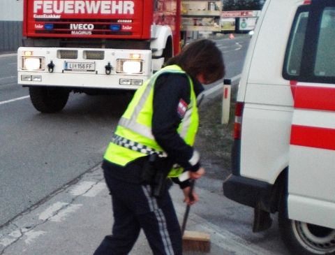 Auffahrunfall mit fünf Fahrzeugen