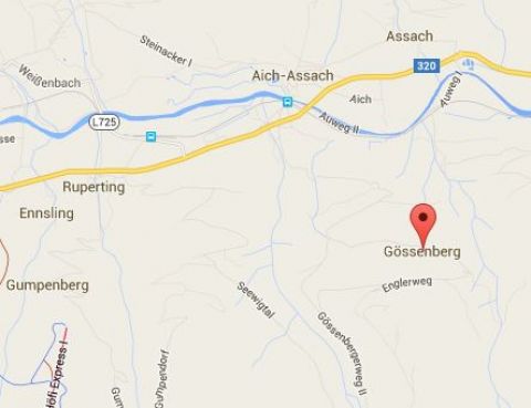 Tod durch Sturz in einen Bach
