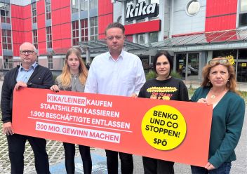 Benko und Co sofort stoppen