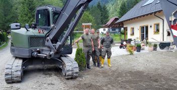 Assistenzeinsatz des Heeres in Donnersbachwald