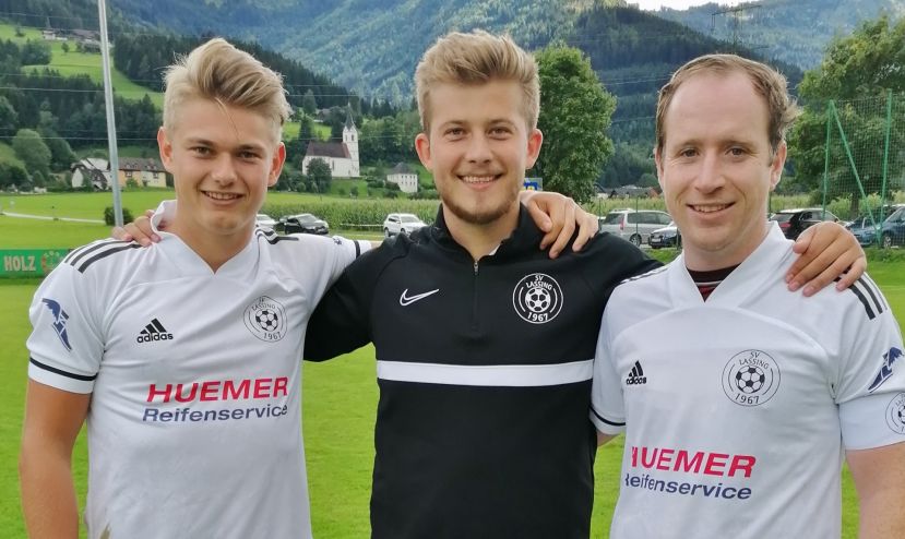 David Schweiger, Philipp Mellem und Christoph Pichlmaier