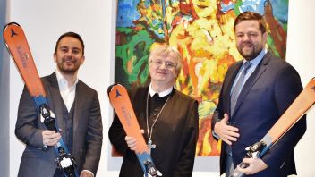 Geschäftsführer Kaiserau Mario Brandmüller, Abt Gerhard Hafner O.S.B. und Wirtschaftsdirektor Stift Admont Franz Pichler