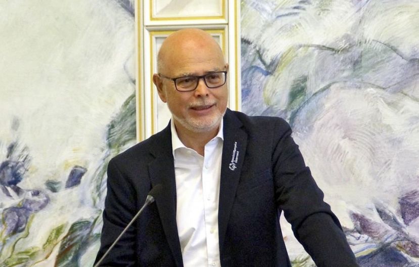 Neo-Präsident Peter Ritter 