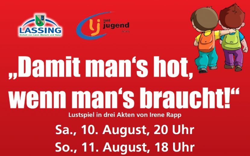 Damit man's hot, wenn man's braucht!