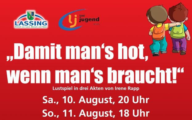 Damit man's hot, wenn man's braucht!