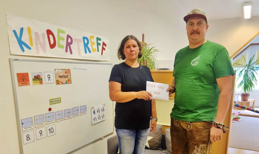Gemeinsam feiern und gemeinsam helfen