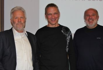 Kontrollinspektor Walter Schwab, Mag. Helmut Czadilek, Gruppeninspektor Karl Gaibinger