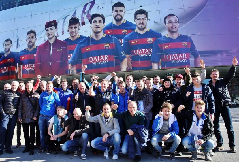 ATV Irdning zu Gast im Camp Nou