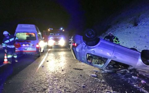 Schwerer Verkehrsunfall in Pichl bei Mandling