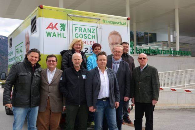 Franz Gosch auf Bezirksreise