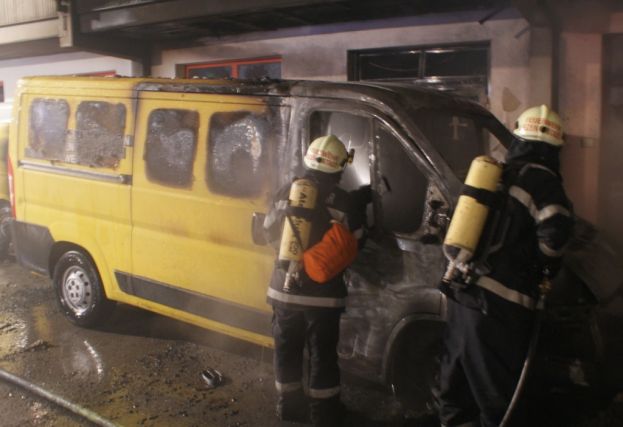 Brand im Postverteilerzentrum