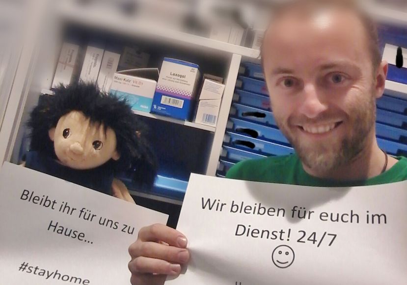SHV-Mitarbeiter setzen Zeichen der Verantwortung