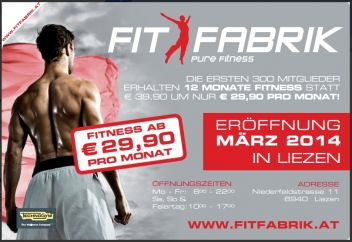 Neue Fitfabrik sucht Mitarbeiter!