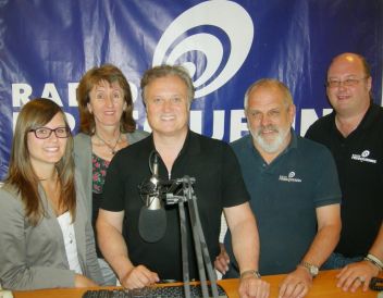 v.li.: Carina Schöfl, Hilde Underberger, Christian Haider, Michael Bauer, Roland Schweiger.