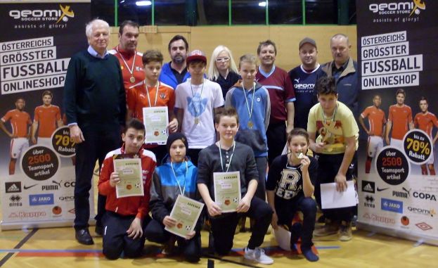 Sieger U-13 Bewerb mit Kms.Rudi Hakel
