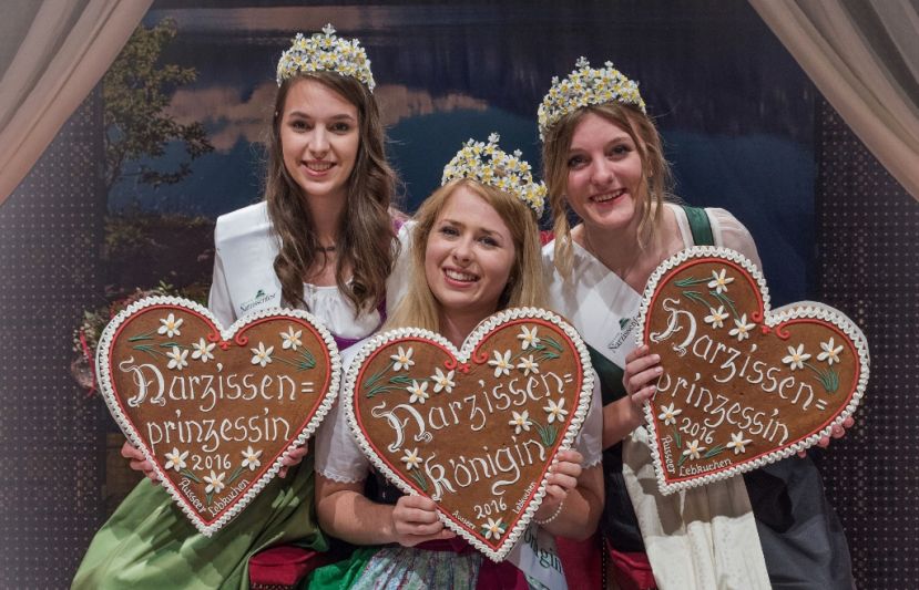 Prinzessin Katharina aus Bad Goisern, OÖ., Königin Theresa aus Grundlsee und Anna Maria aus Kirchbach