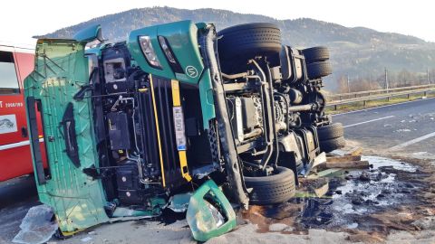 Die A9 Pyhrnautobahn ist wieder frei gegeben