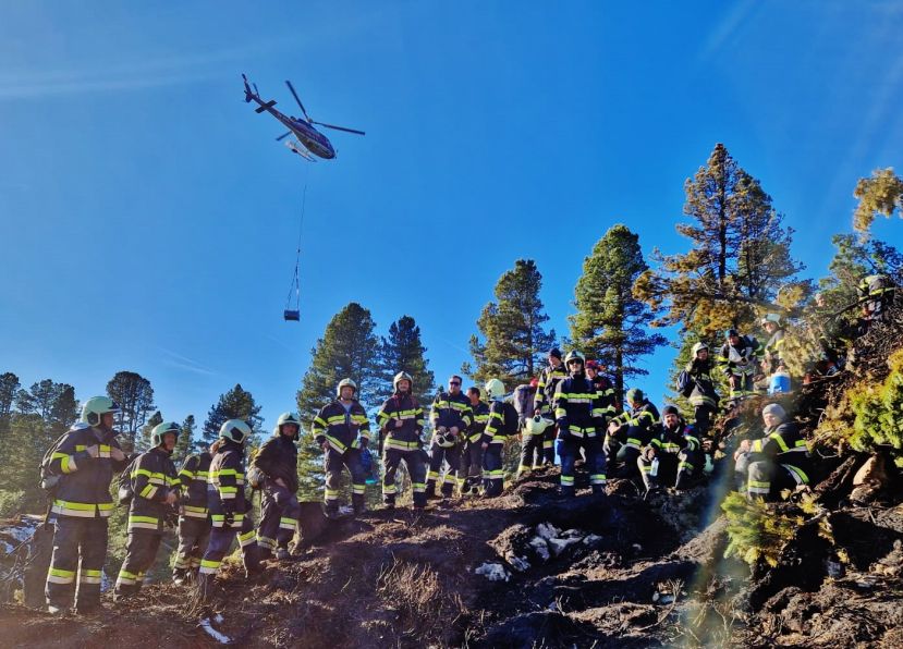 "BRAND AUS" auf der Grafenbergalm