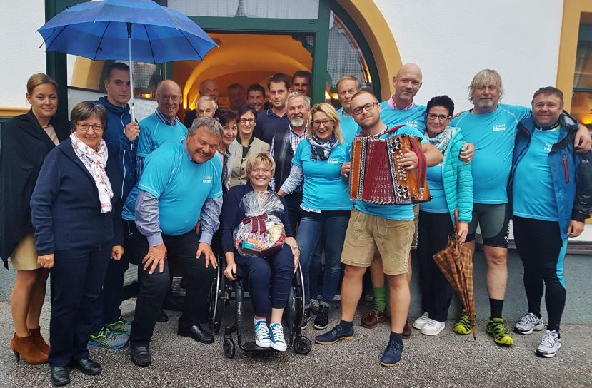 Bezirk Liezen radelt für Kurz