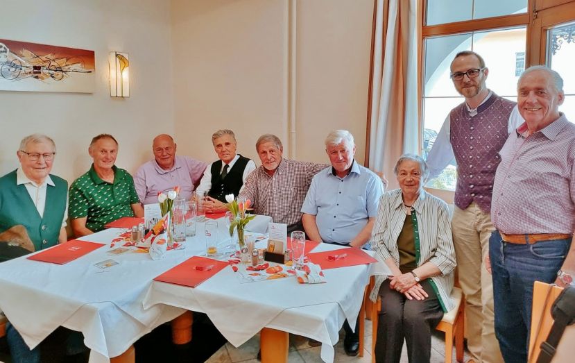 Ehrung langjähriger Mitglieder