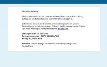 Liezener verzichtet auf 9.850.00 Euro