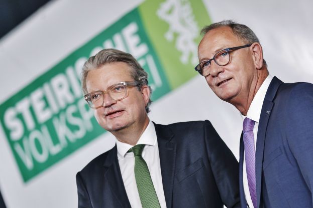 LH Christopher Drexler und LGF Detlev Eisel-Eiselsberg