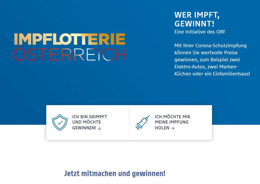 Wer impft, gewinnt!