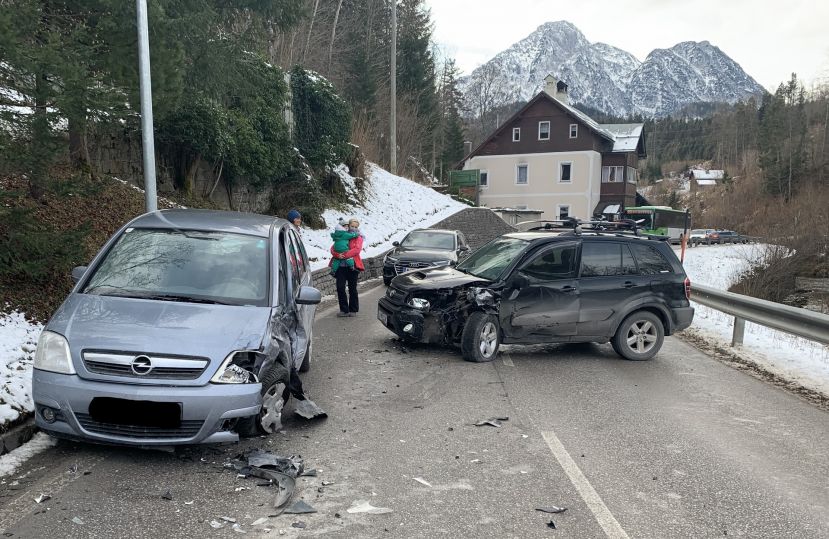 Verkehrsunfall im Weihnachtsglück