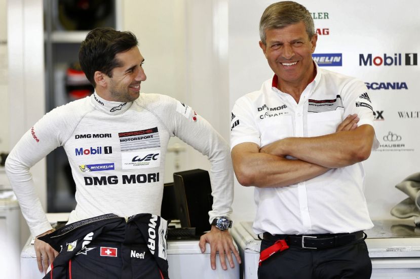 Neel Jani und Fritz Enzinger