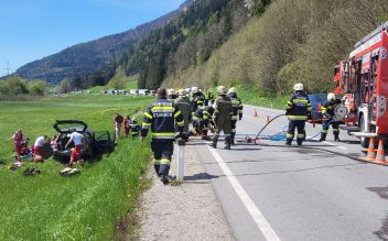 Tödlicher Verkehrsunfall in Trautenfels