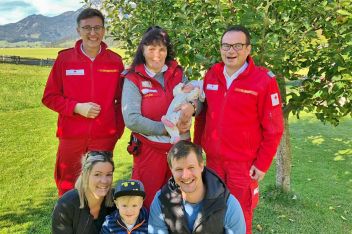 Geburt im Rettungswagen