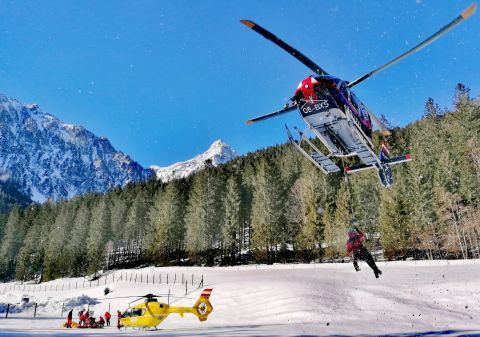 Lawine riss Mann 300 Meter mit