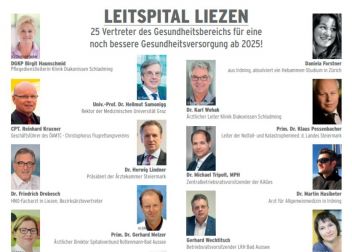 25 Vertreter für das Leitspital in Stainach