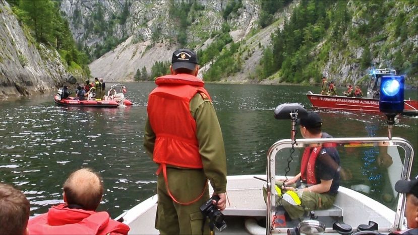 Radfahrerin aus Stausee geborgen