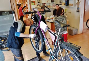 10. REPARIER·BAR in Rottenmann mit Fahrrad-Service