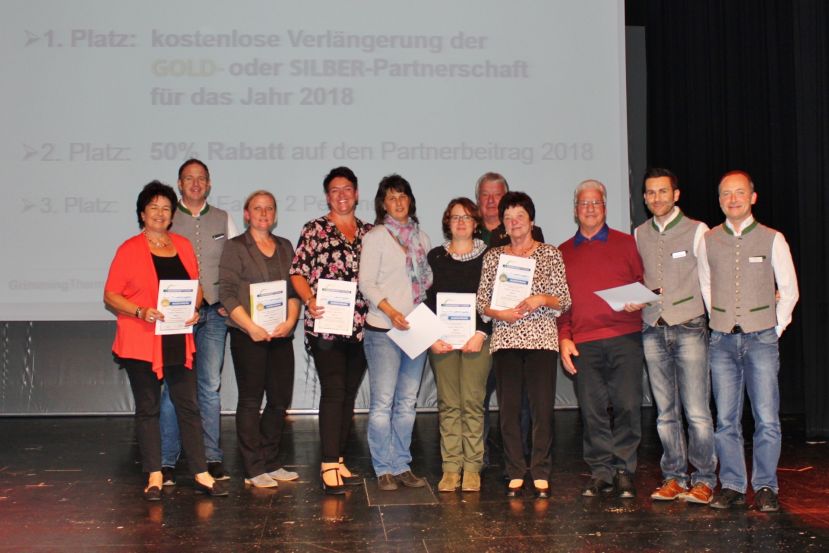 GrimmingTherme zeichnet Partner aus