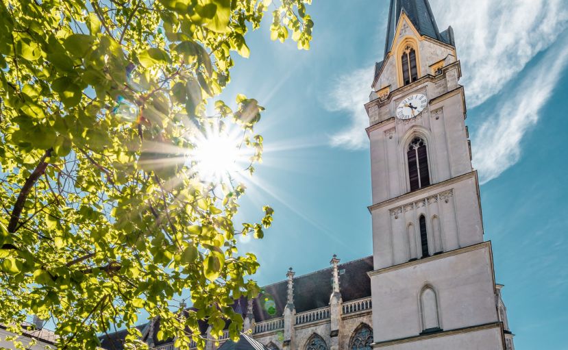 Fahrradsegnung in der Stiftskirche